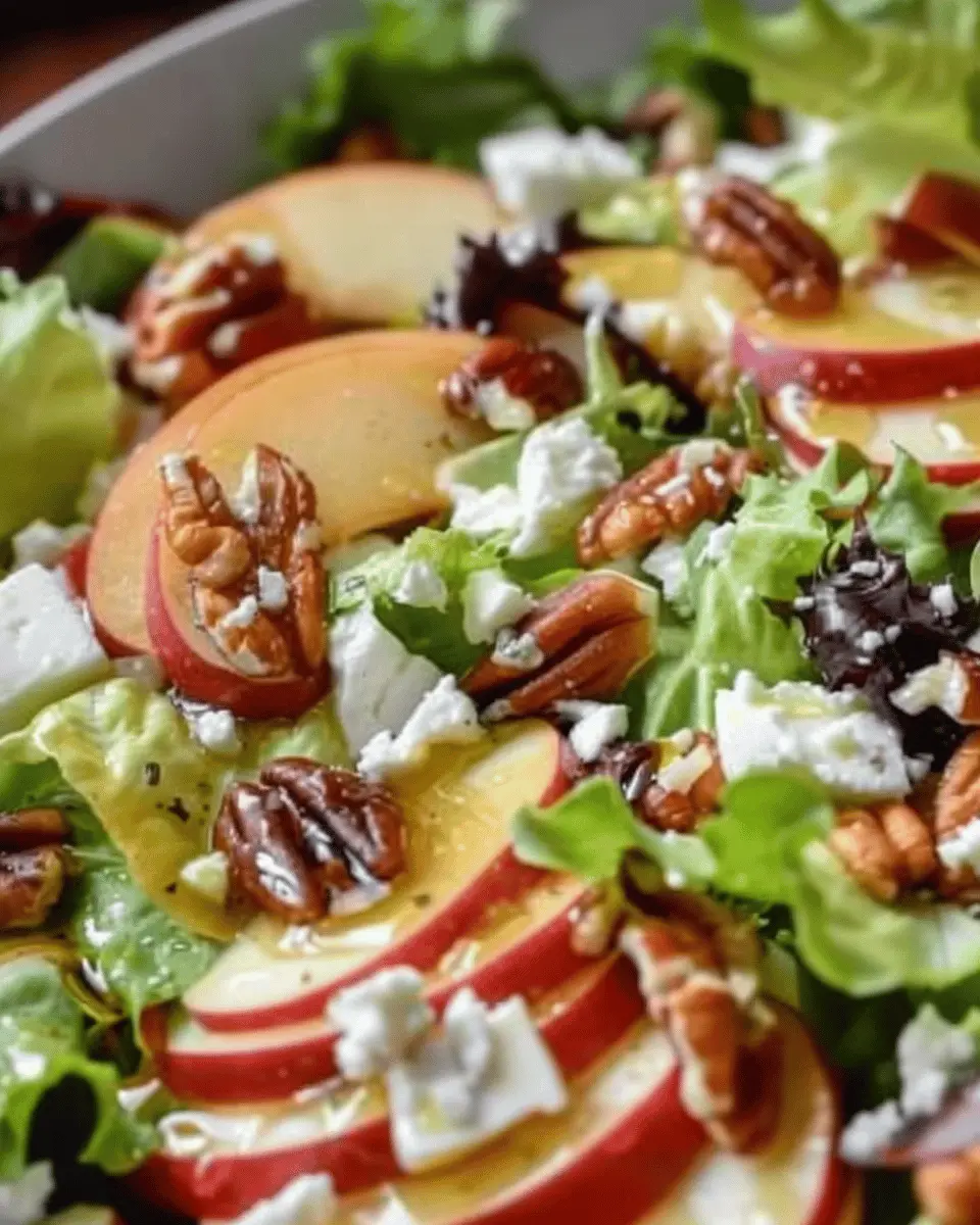 Autumn Harvest Honeycrisp Apple and Feta Salad: A Delightful Twist