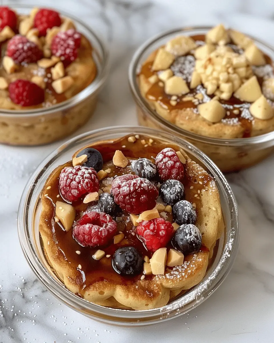 Baked Protein Pancake Bowls: Easy, Delicious Fuel for Breakfast