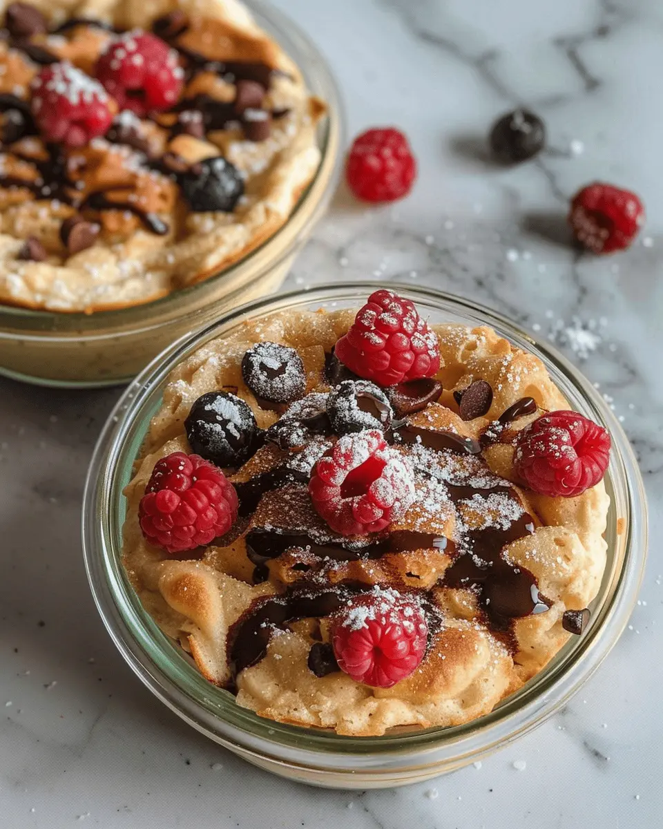 Baked Protein Pancake Bowls: The Easy, Healthy Breakfast You Crave