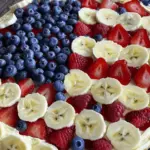 American Flag Fruit Pizza