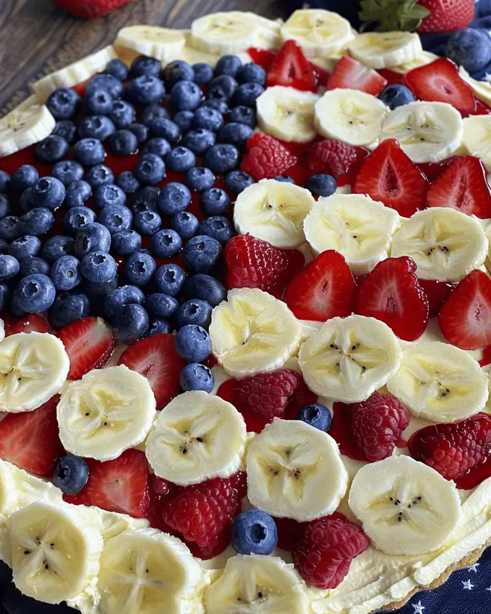 American Flag Fruit Pizza: Easy and Fun Recipe for Everyone