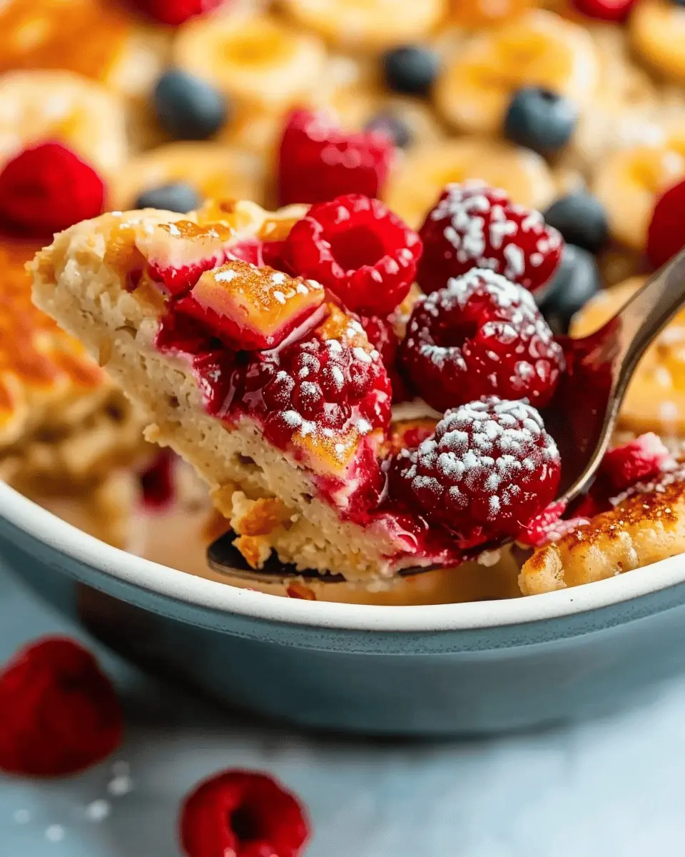 Protein Pancake Bowl: The Best Way to Kickstart Your Day