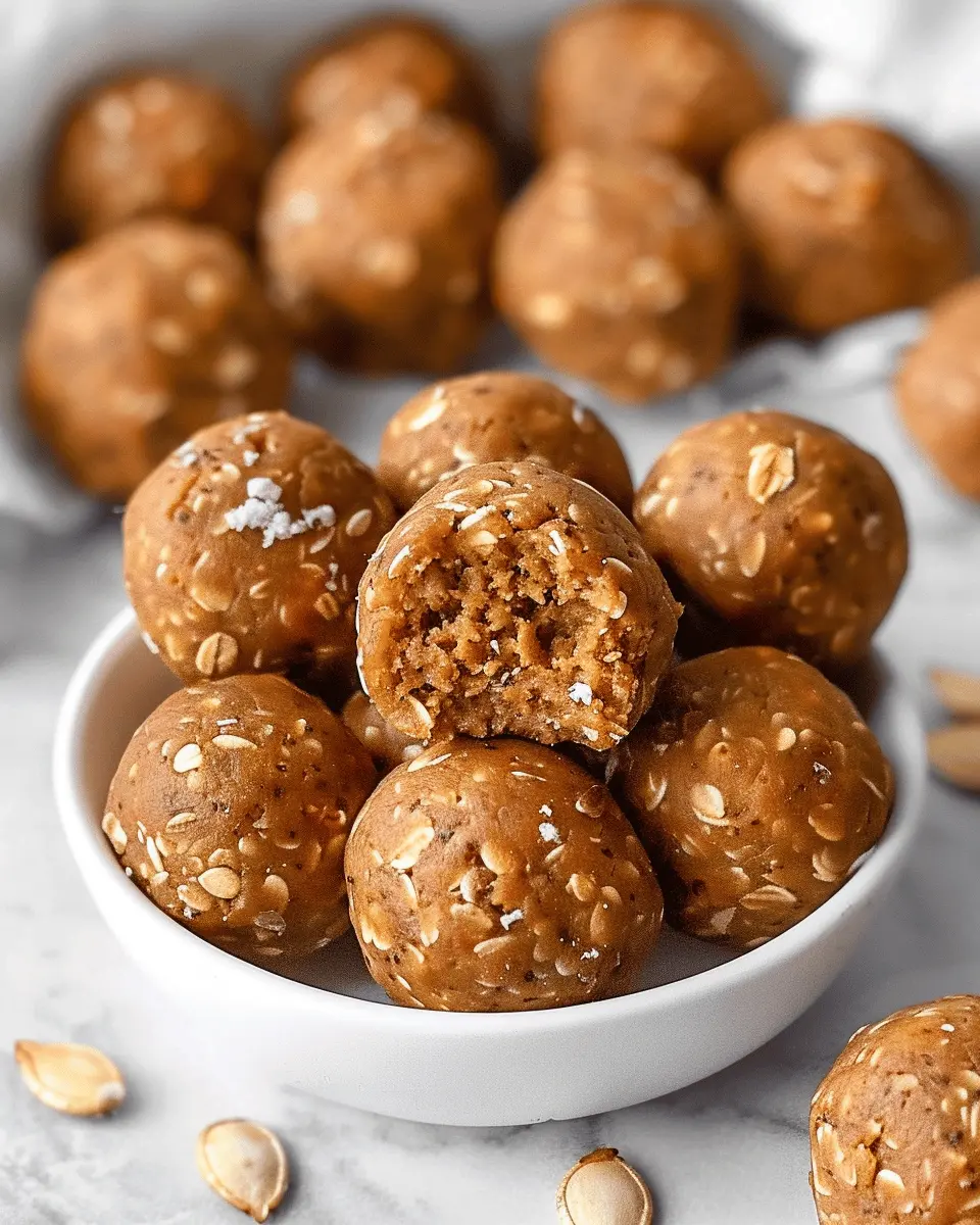 Pumpkin Protein Balls Recipe: Best Healthy Snack for Fall