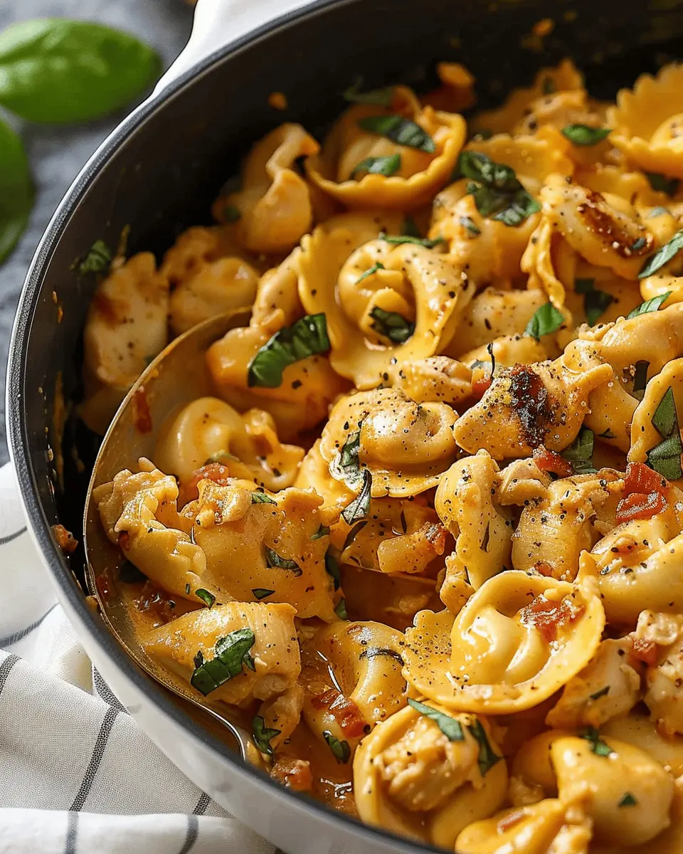 Marry Me Chicken Tortellini: A Creamy Indulgence to Savor