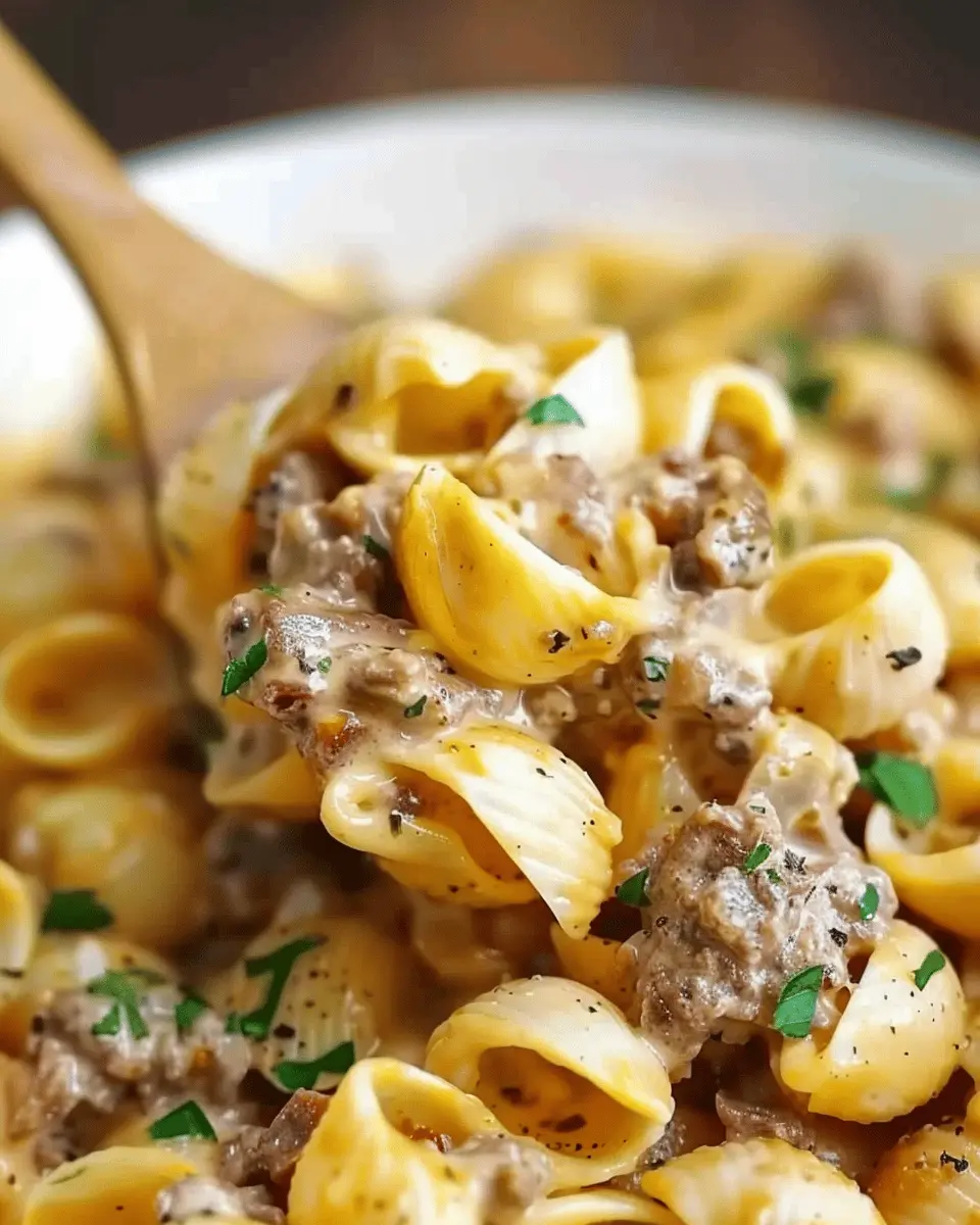Creamy Beef and Shells: The Indulgent Comfort Food You Need