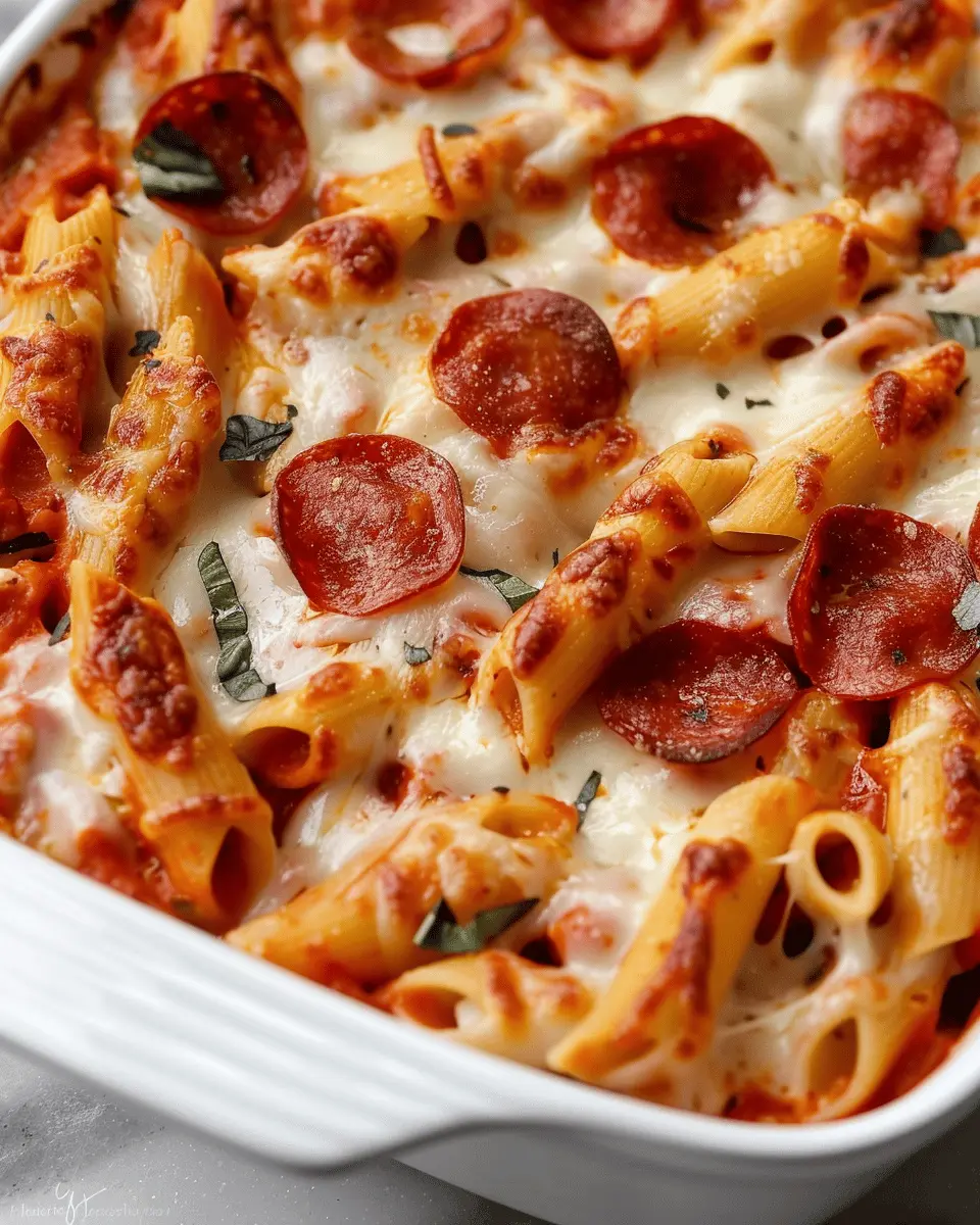 Super Easy Pizza Pasta Bake: Indulgent Comfort Food for All