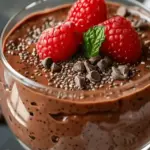 High Protein Chocolate Chia Pudding