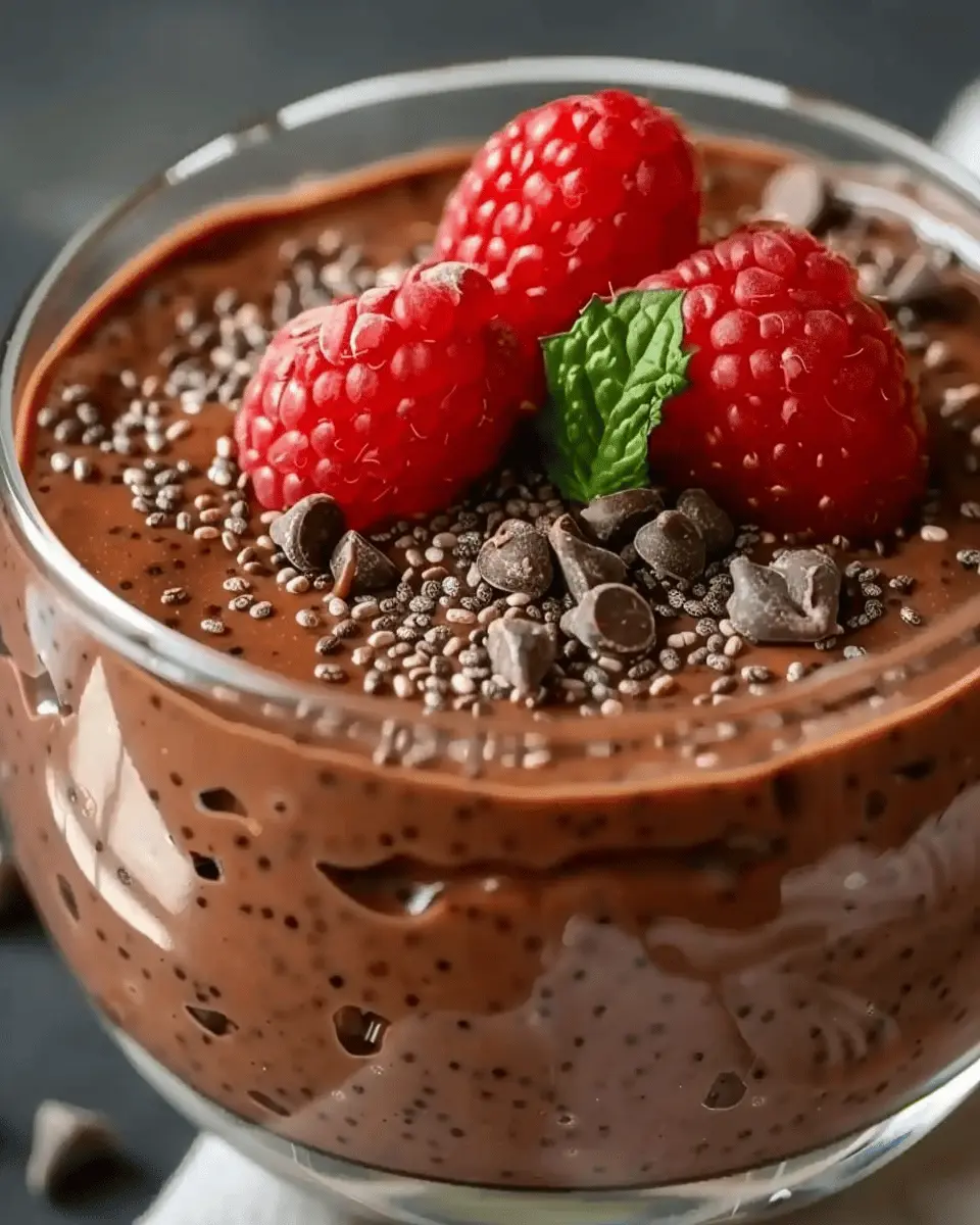 High Protein Chocolate Chia Pudding: The Best Healthy Indulgence