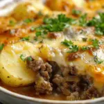 Crockpot Hamburger Potato Casserole Recipe
