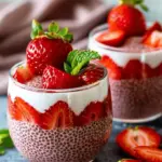 Strawberry Chia Pudding