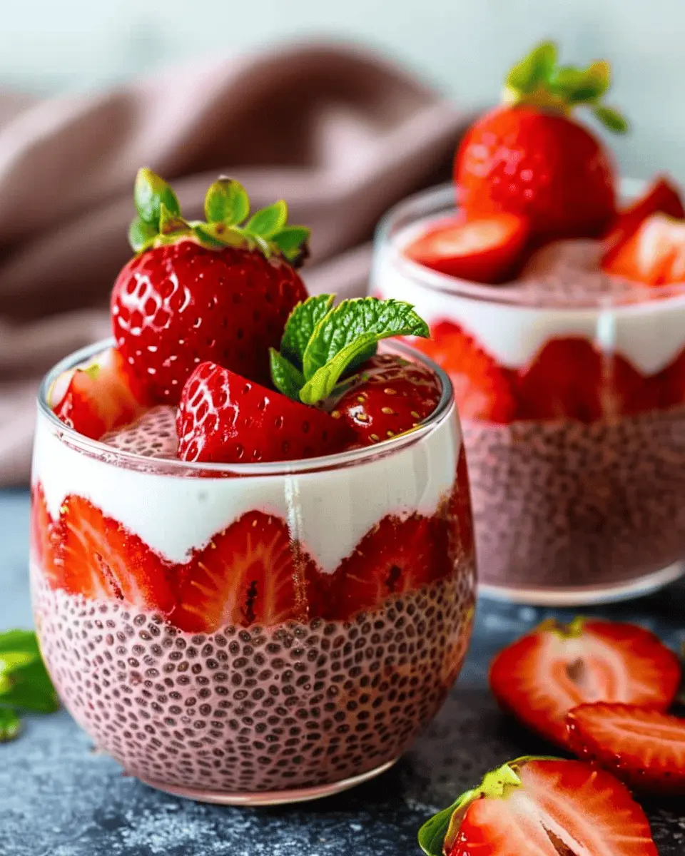 Strawberry Chia Pudding: Easy, Healthy Delight for Everyone