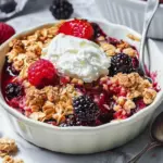 Healthy Berry Crisp
