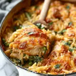 Monterey Chicken One Pan Orzo