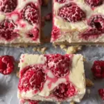 Healthy Raspberry Cheesecake Bars