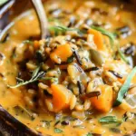 Nourishing Pumpkin Wild Rice Soup