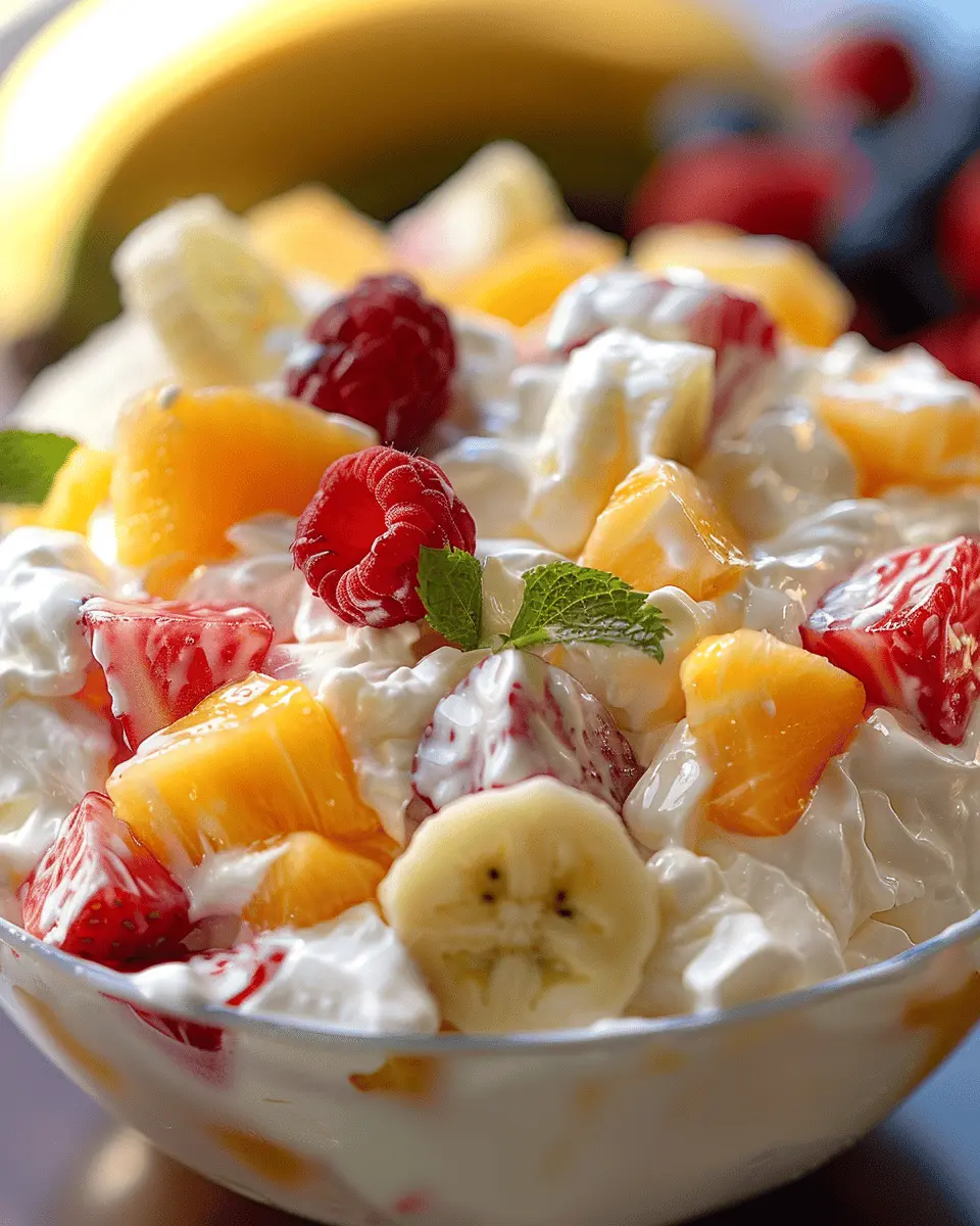 Fruit Fluff Salad: The Best Easy Recipe for Delicious Refreshment