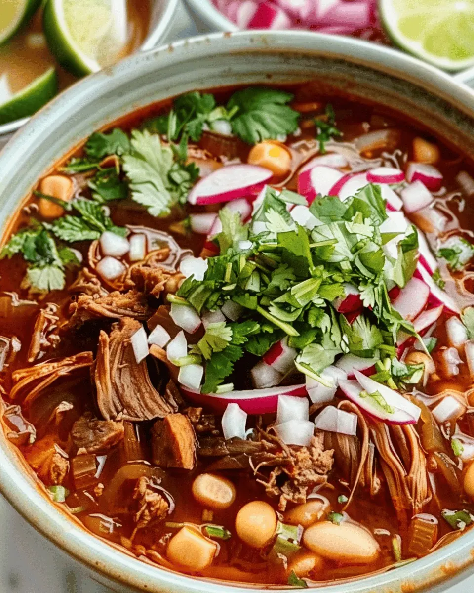 Pozole Rojo: A Delightful Beef & Turkey Bacon Twist for Dinner