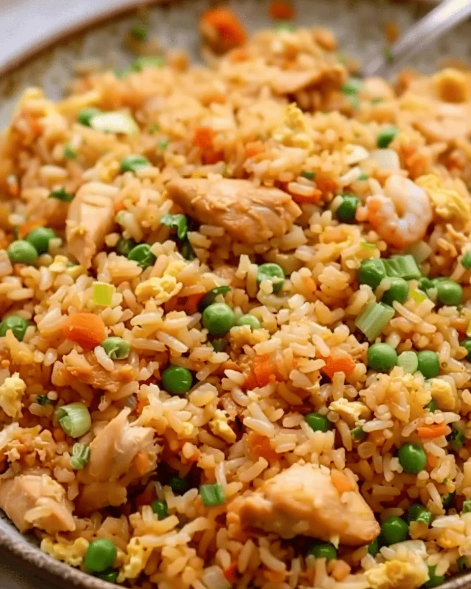 Chinese Chicken Fried Rice Recipe: Easy Comfort Food with Turkey Bacon