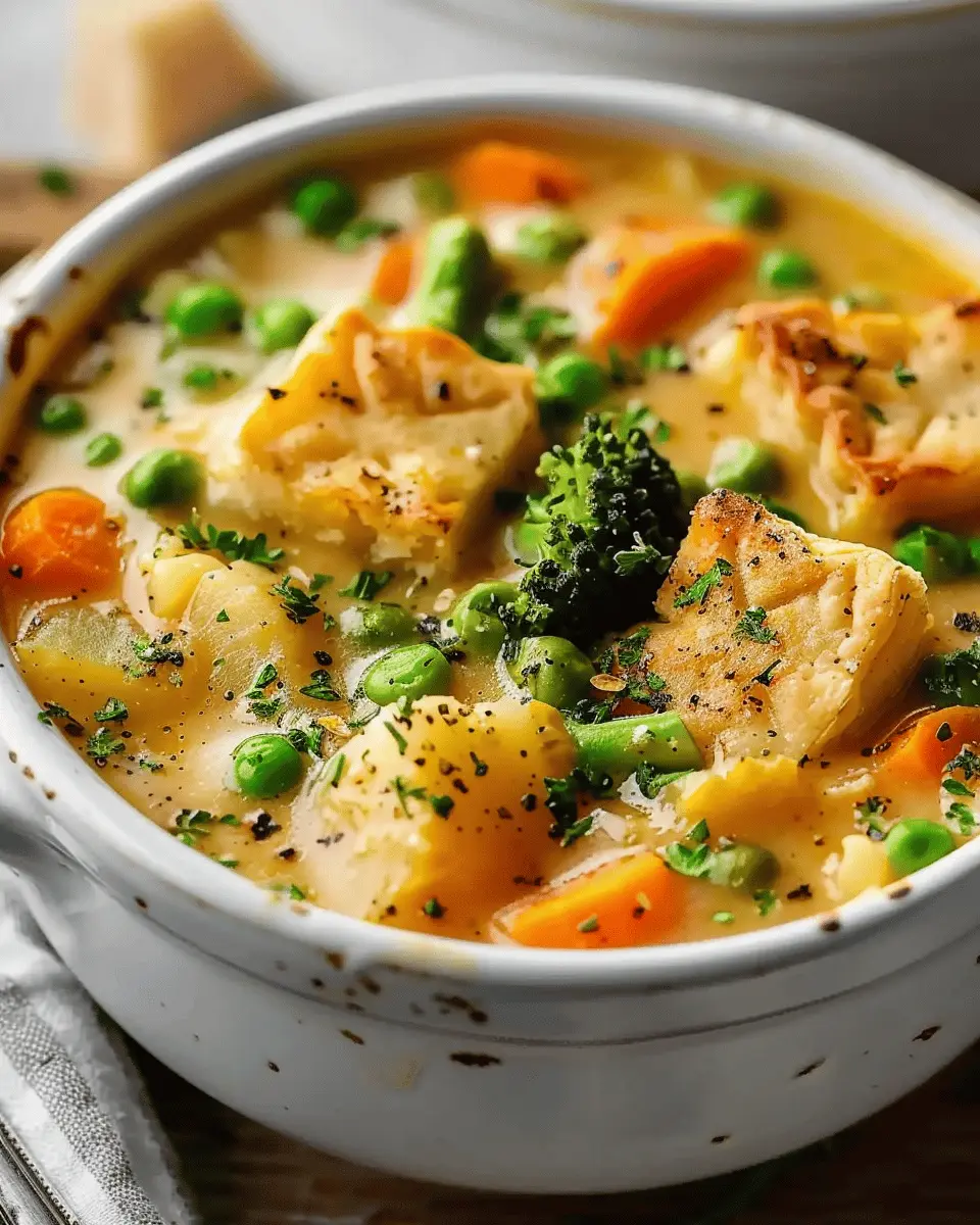 Veggie Pot Pie Soup: A Cozy, Comforting Delight for All