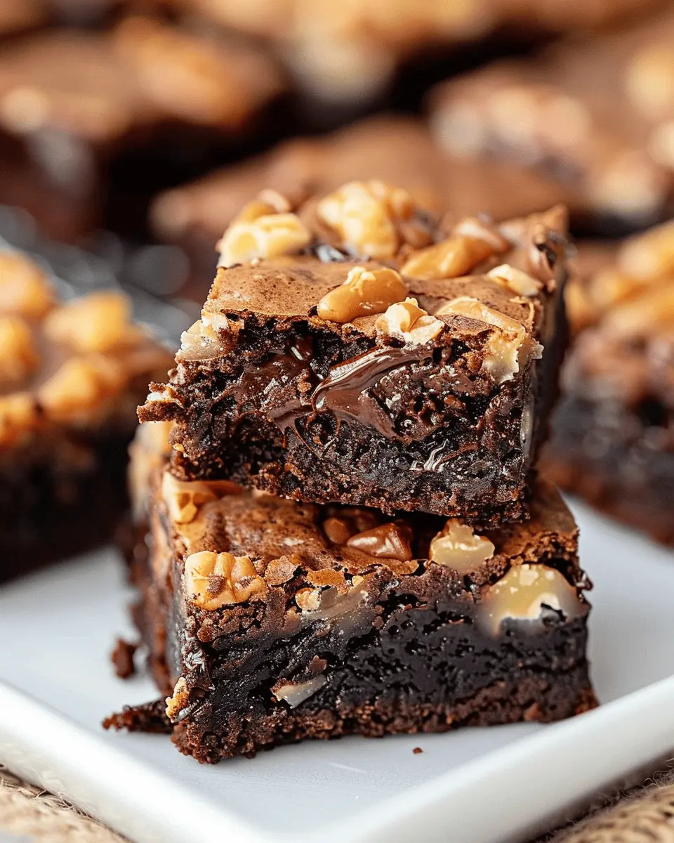 German Chocolate Brownies: Easy Indulgence for Baking Lovers