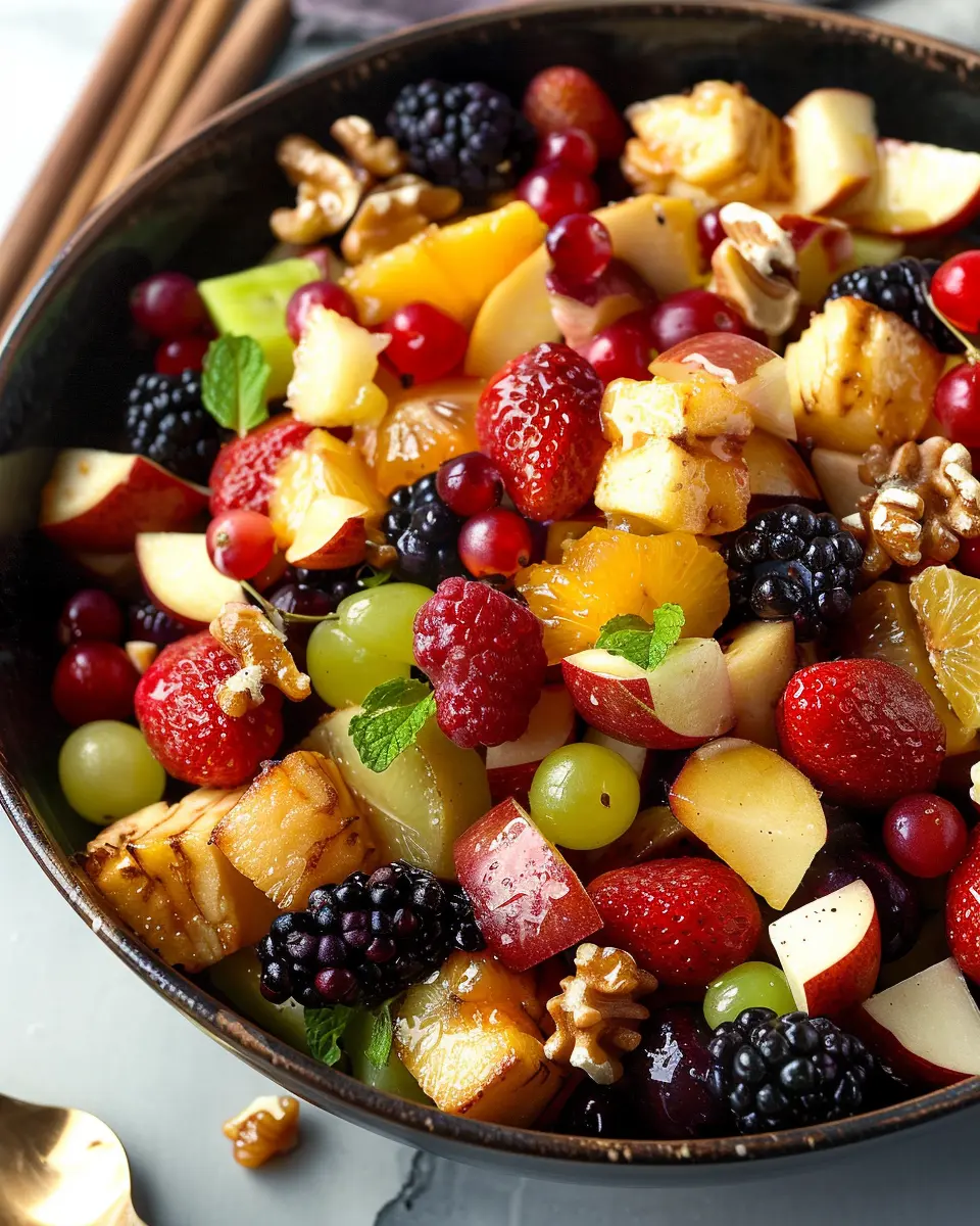 Fall Fruit Salad: Easy &amp; Delightful Recipe for Autumn Gatherings