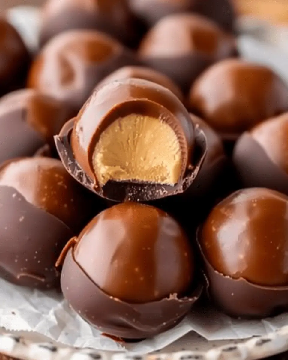 Buckeyes Bliss: Indulgent Chocolate-Peanut Butter Treats