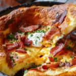 Savory Cheddar & Bacon Dutch Baby
