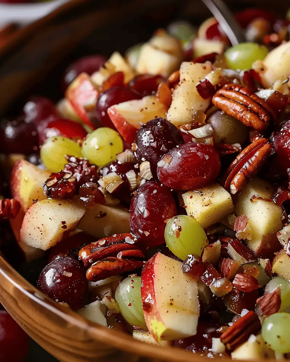 Cinnamon Apple Grape Salad: A Fun Twist on a Classic Treat