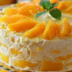 Mango Cream Chiffon Cake