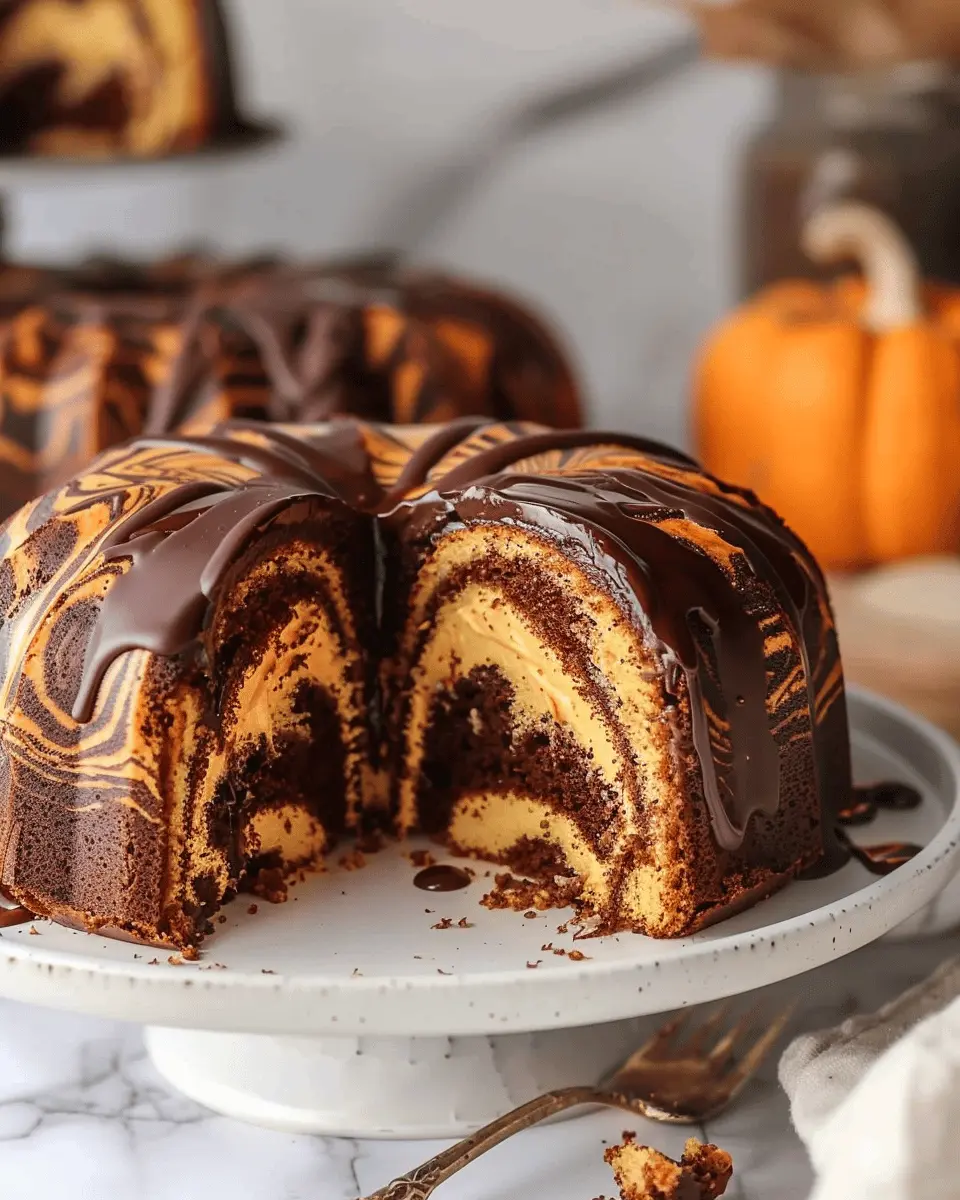 Pumpkin Marble Cake: The Best Indulgent Recipe for Fall Baking