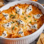 Halloween Buffalo Chicken Dip
