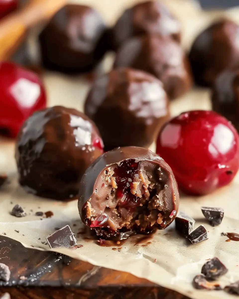 Cherry Bourbon Balls: Easy Indulgence for Your Sweet Tooth