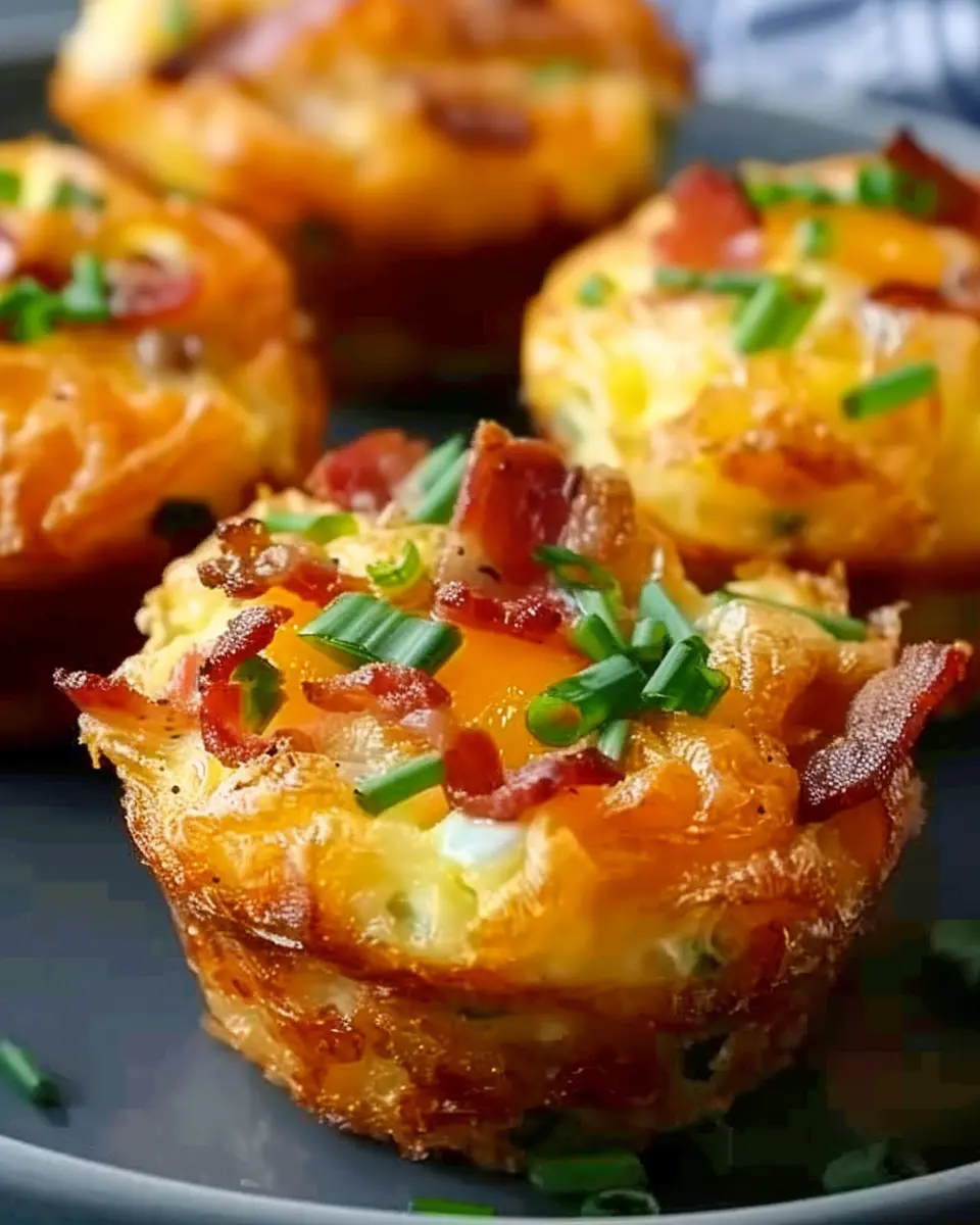Irresistible Loaded Turkey Bacon and Egg Hash Brown Muffins to Try