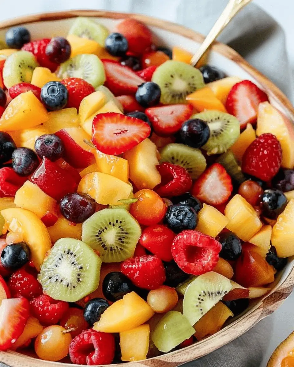 15-Minute Breakfast Fruit Salad Recipe for a Refreshing Start