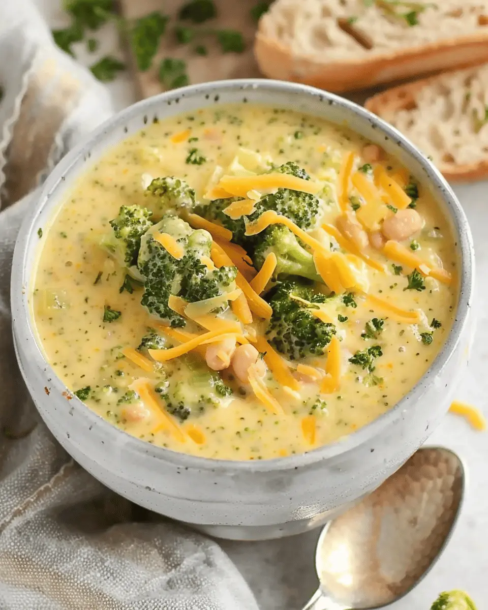 Vegan Broccoli Cheddar Soup Recipe: Easy Comfort Food Delight