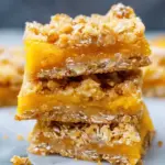 Mango Oatmeal Crumble Bars