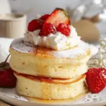 Fluffy Japanese Soufflé Pancakes