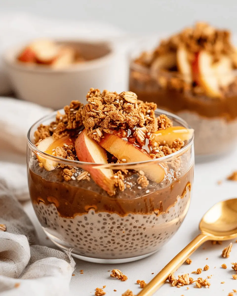 Apple Crumble Chia Pudding: A Deliciously Easy Treat