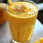 5-Minute Blissful Mango Smoothie that Brightens Your Day