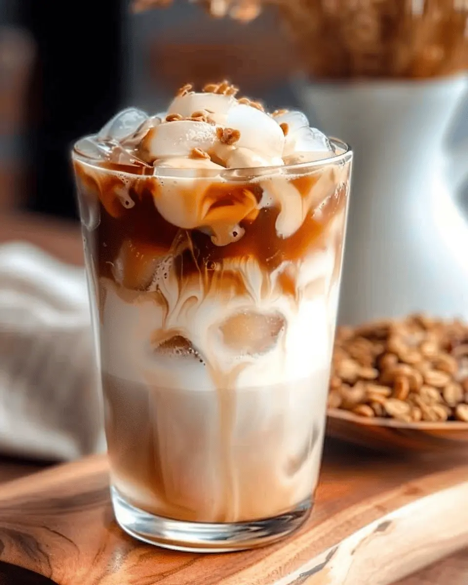 Iced Apple Crisp Macchiato: The Best Homemade Coffee Delight