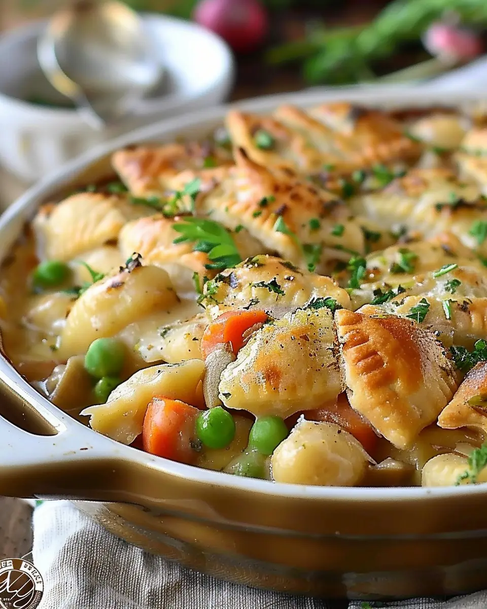 One Pot Gnocchi Chicken Pot Pie: Easy Comfort Food Delight