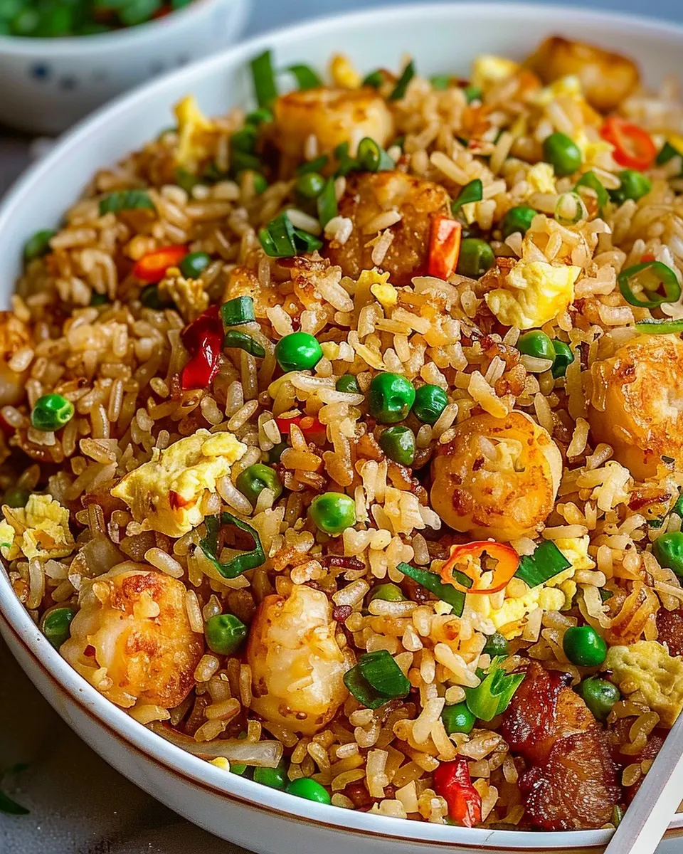 Bang Bang Fried Rice: An Easy Indulgence with Turkey Bacon