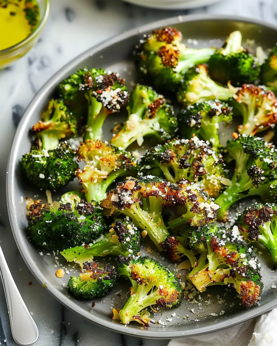 Garlic Parmesan Roasted Broccoli: The Best Easy Side Dish Ever