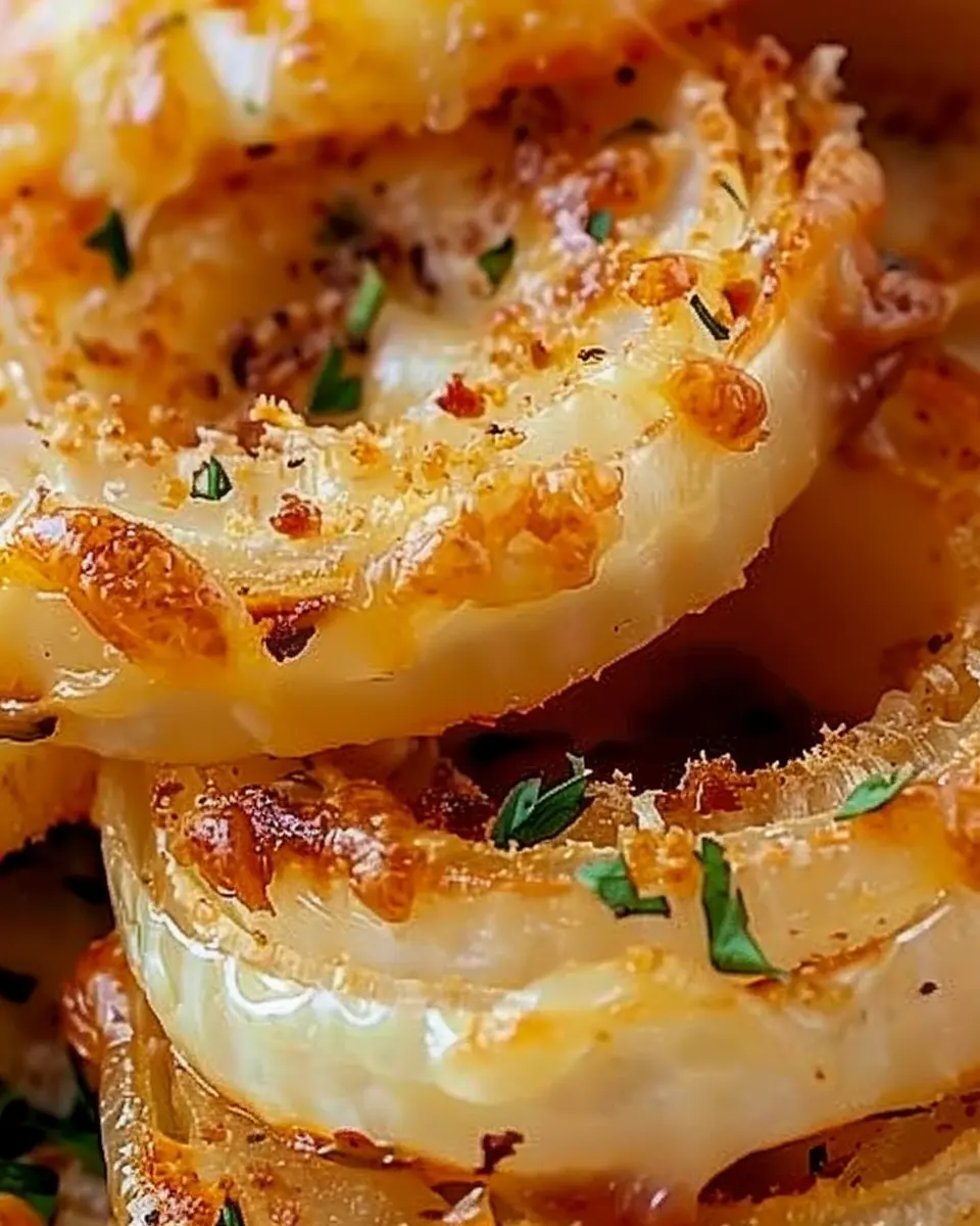 Cheesy Baked Side Dish Even Better Than Onion Rings with Turkey Bacon