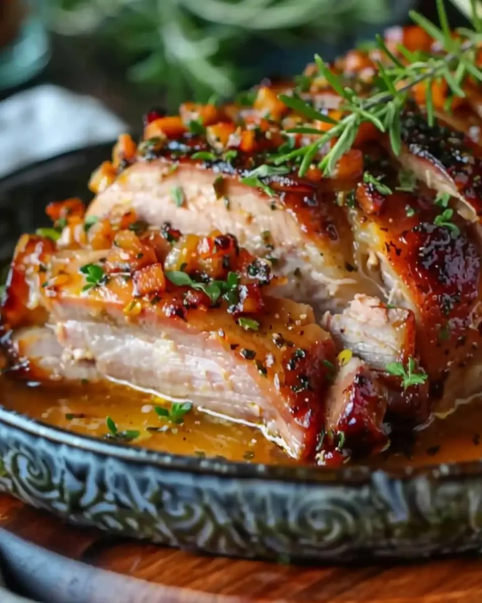 Cozy Apple Cider Pork: A Savory Twist with Turkey Bacon