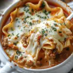 Extra Cheesy Creamy Lasagna Soup for Cozy Nights In