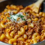 One Pot Beefaroni Classic Comfort with Zero Fuss