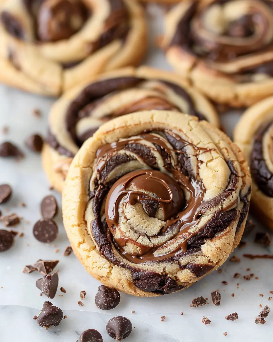 Peanut Butter Brownie Swirl Cookies: Indulgent Homemade Delights