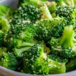 Delicious Garlic Parmesan Copycat Longhorn Broccoli