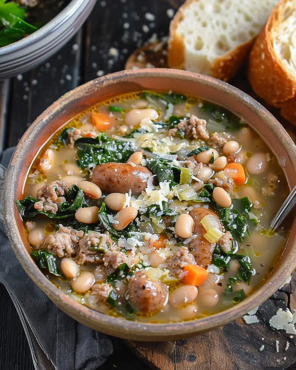 Italian Sausage and White Bean Soup: A Cozy, Hearty Delight